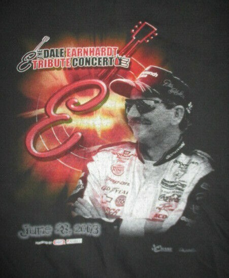 The DALE EARNHARDT Tribute Concert 2003 (LG) T-Shirt SHERYL CROW 