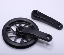 Guarnitura Per Bici Bambino 152 Mm – In Lega Di Alluminio, Corona Singola/Doppia, Leggera E Resistente, Per Mountain Bike E Pieghevoli, Peso 556g