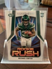 2021 Panini Rookies & Stars Football Michael Carter Rookie Rush RC New York Jets