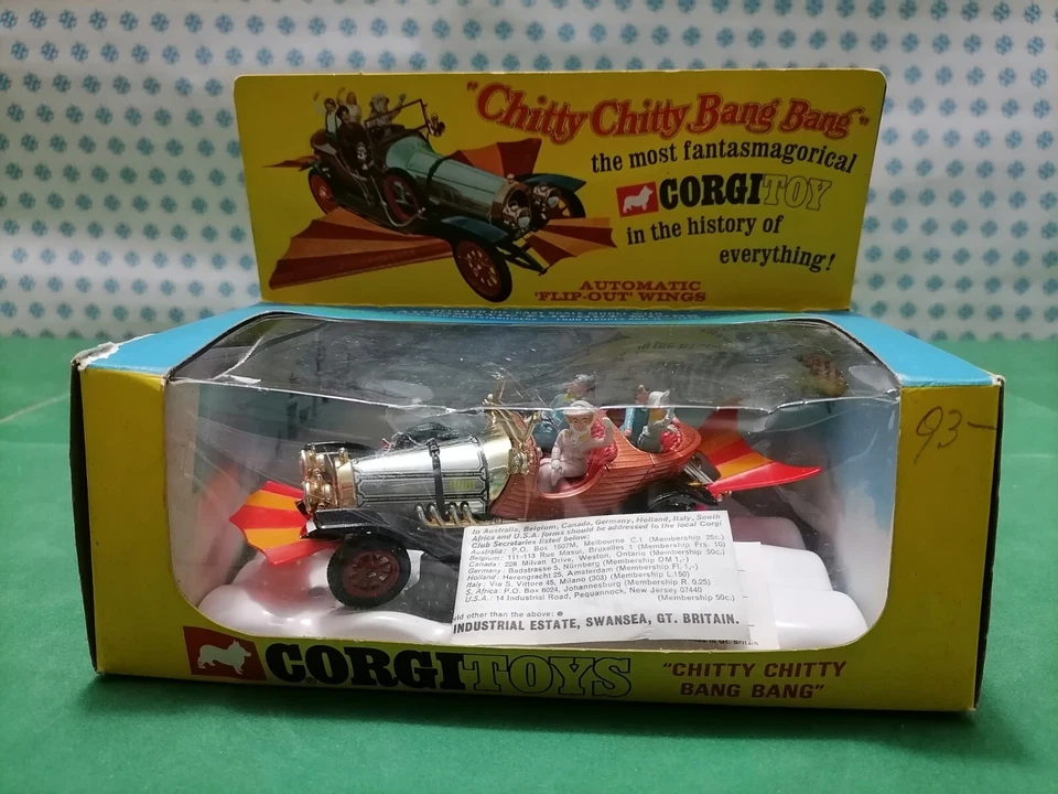 Rare CHITTY CHITTY BANG BANG - Vintage Corgi Toys 266 Made in Gt. Britain 1968 - Image 2 of 4
