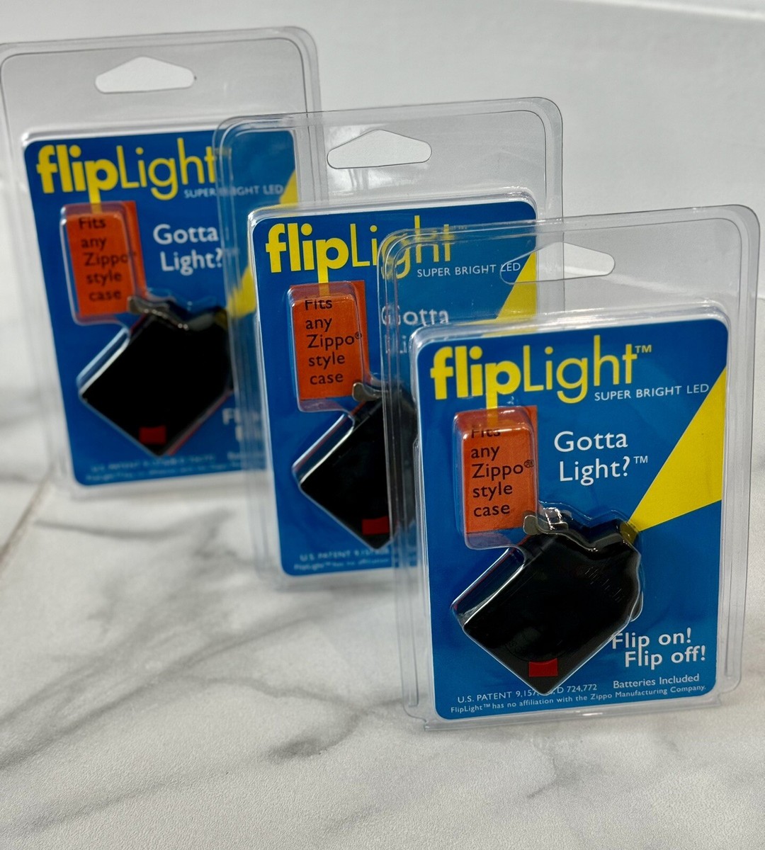 FlipLight Super Bright LED Flashlight for ZIPPO Lighters
