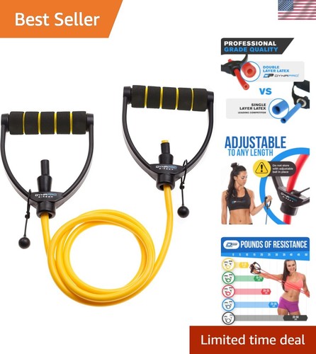 Exercise Resistance Bands, Adjustable Length, Comfort Handles, Professional Q...