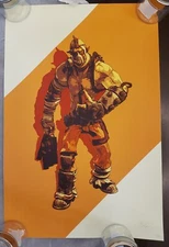 Borderlands Kreig Limited Edition Screen Print 74/300