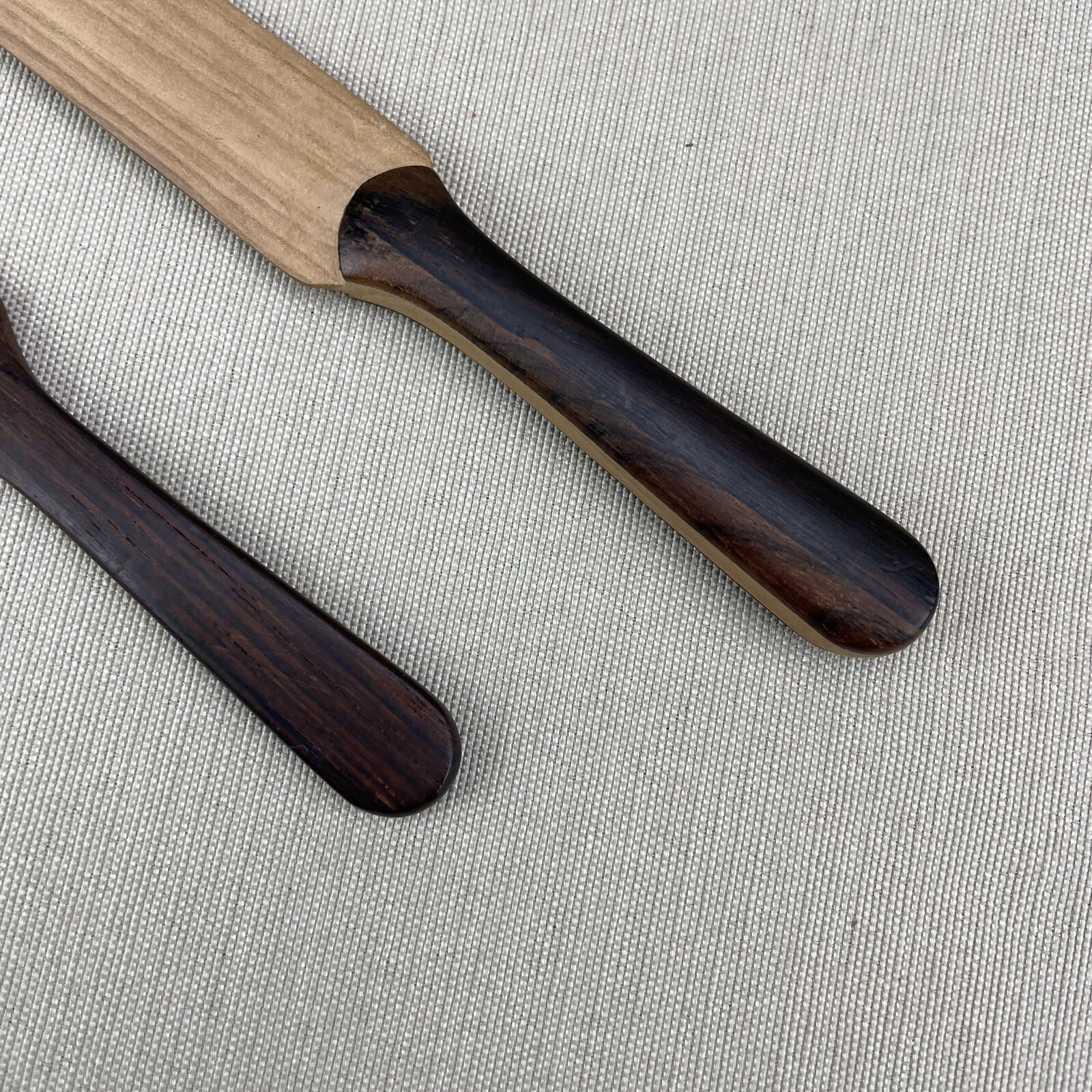 2 Vintage Hand Carved Wooden Letter Openers eBay