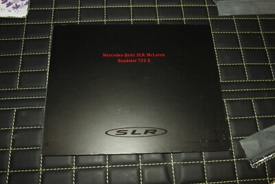 RAR! VIP Kunden Prospekt/brochure Mercedes SLR Mc Laren 722S Roadster Mappe Eng