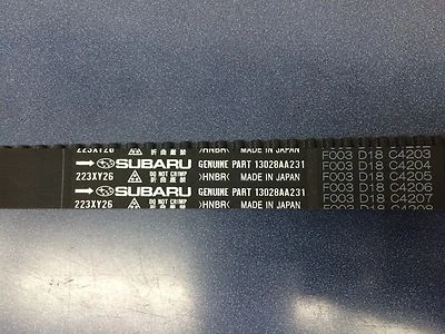 13028AA231 Genuine OEM Subaru Timing Belt Forester Impreza Outback Legacy 2.5 - Bild 1 von 3