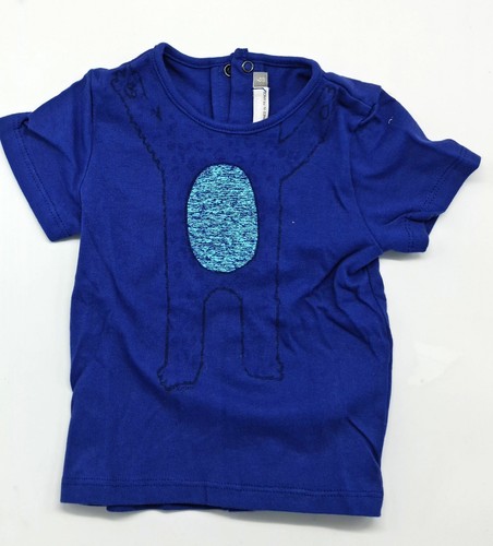 T-shirt Fille CATIMINI Taille 2 Ans - Très Bon état, Motif Oiseaux & Fleurs