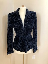 Magaschoni Velvet Burn Out Jacket