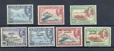 CURACAO --1942/43 AIRMAIL LP 38/44 - CV € 195 --**-MNH -VF 