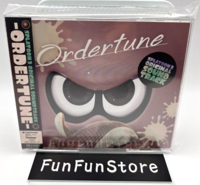 Nintendo Splatoon 3 Original Soundtrack Ordertune CD Set Music