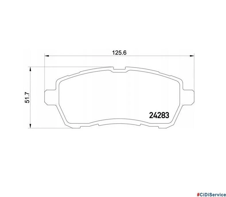 Kit Pastiglie Freno Anteriori Textar Ford Fiesta VI 1.25 1.4 GPL TDCi 1.6 2009> - Imagen 4 de 4