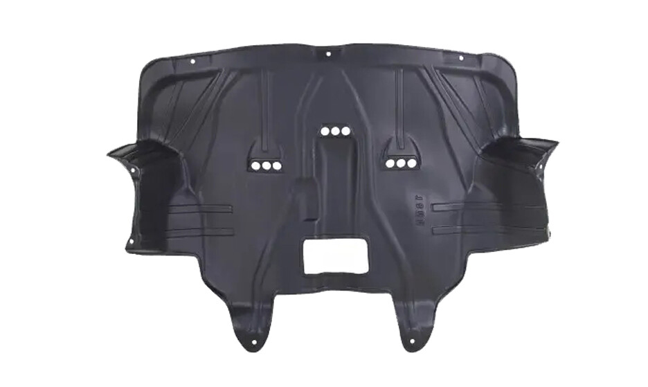 Cache sous moteur Fiat Doblo protection carter en plastique ABS noir
