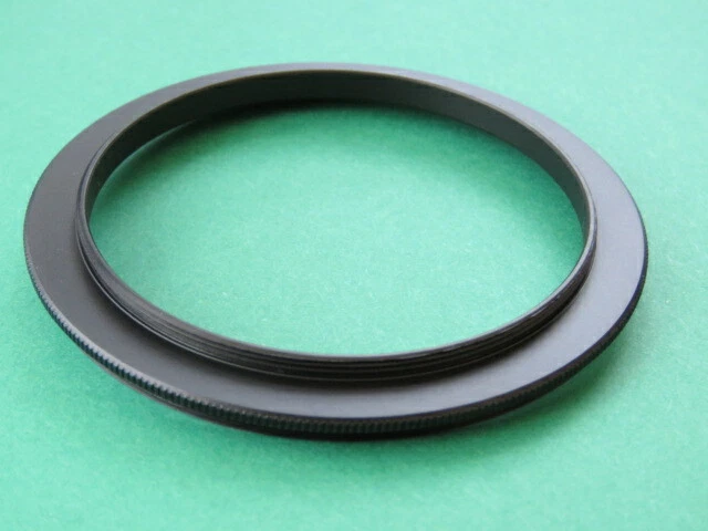 62mm-72mm 72mm-62mm Male to Male Double Coupling Ring Reverse Adapter 62-72mm - Image 2 of 2