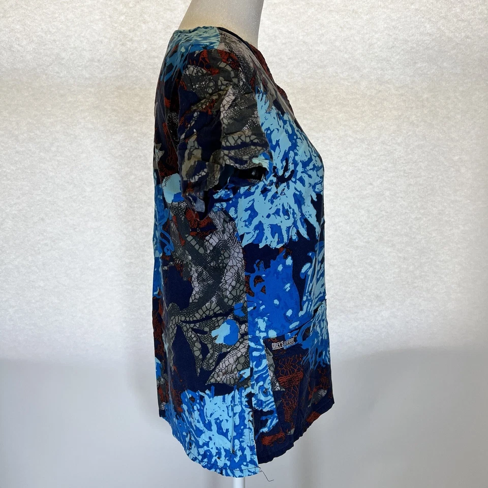 Uniforme Médico Camisa Top Grey’s Anatomy By Barco Cuello en V Enfermera Veterinaria Talla S Foto 4 de 4