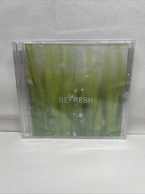 Colonial Candle Refresh - Reenergize with the sound of soothing in rain drops CD