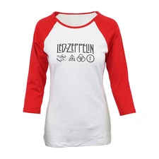 LED ZEPPELIN WOMENS REGLAN T SHIRT