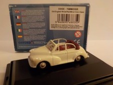 Morris Minor, White , Model Cars, Oxford Diecast