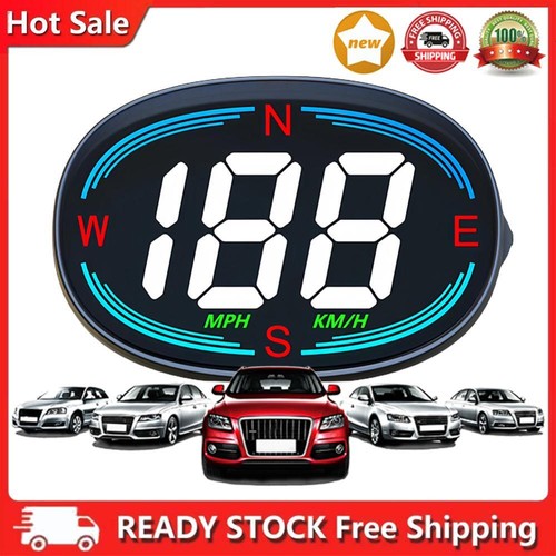 Geschwindigkeitsalarm-Gadgets, Dual-Modi, digitaler Auto-Tachometer für Autos, L