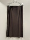 🤎NWT Small Lularoe Violet  Midi Skirt.  Chocolate Brown W/Side Slits 🤎 — photo 4