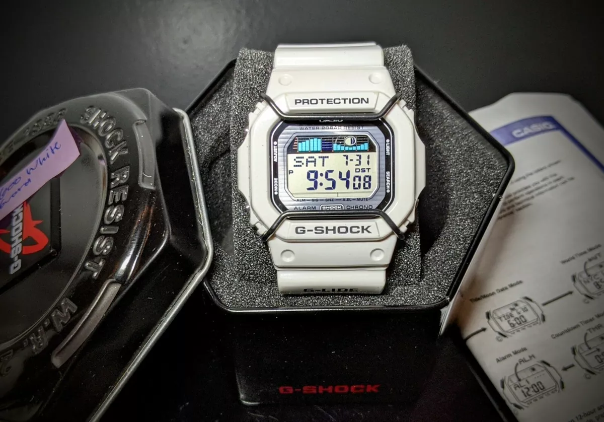 Casio GLX5600 7 Wrist Watches GREAT Condition Wire Guard INSTALLED
