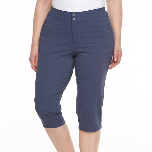 COLUMBIA Zephyr Heights Woven Capris Pants NOCTURNAL (Size 24W) NWT MSRP $80 - Picture 2 of 2