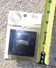 Authentic New U.S. Army Ranger Tab Pin, U.S. Government Issue, Regular Size