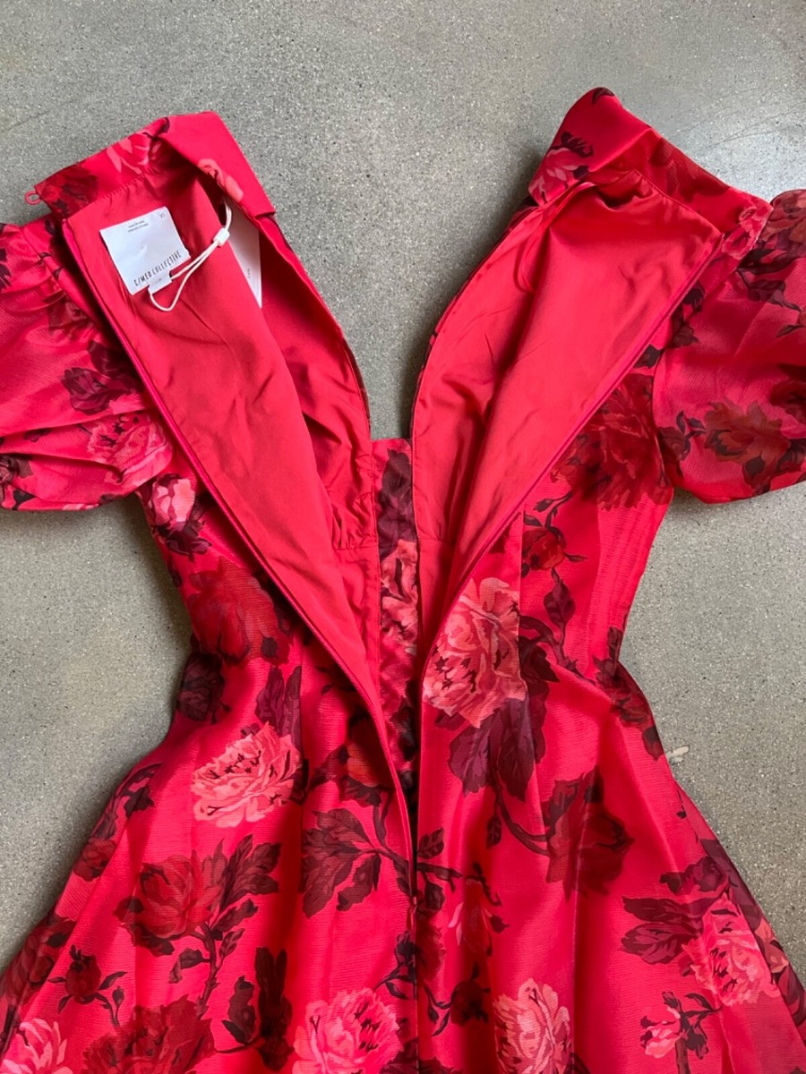 c/meo variation mini dress C/Meo Collective Tropical Floral Mini Dress