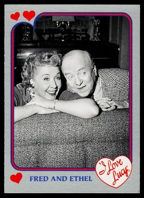 1991 Pacific I Love Lucy Fred and Ethel #108 NON_SPORT