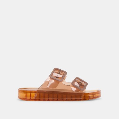 New Dolce Vita Julio Sandals Whiskey Vinyl Free Shipping