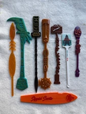 Not A Tiki Bar Swizzle Stick Pack B-Rex Tiki Farm Hukilau Lost Cargo Shag Sippin