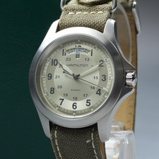 [Come Nuovo] Hamilton Khaki Field H644510 Orologio Vintage Quarzo Uomo dal GIAPPONE
