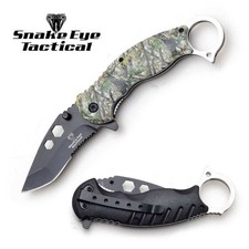 Snake Eye Tactical Karambit Tactical Spring Assist SE-1301D6TN