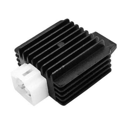 4 Pin Full-wave Voltage Regulator Rectifier, Replacement for GY6 Engine 50cc ...