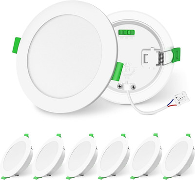 ALUSSO Einbaustrahler LED Spots 230V Dimmbar Einbauleuchten 12W 1200Lm Hohe Hell