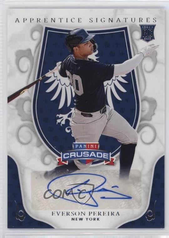 2024 Panini Crusade Apprentice Signatures Everson Pereira Rookie Auto RC 1pi0