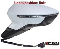 Alkar 6143807 AußEnspiegel Links Spiegel AußEn FüR Seat