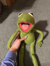 Kermit the Frog Plush Jim Henson Muppet Doll Fisher Price Toy 1976 Vintage