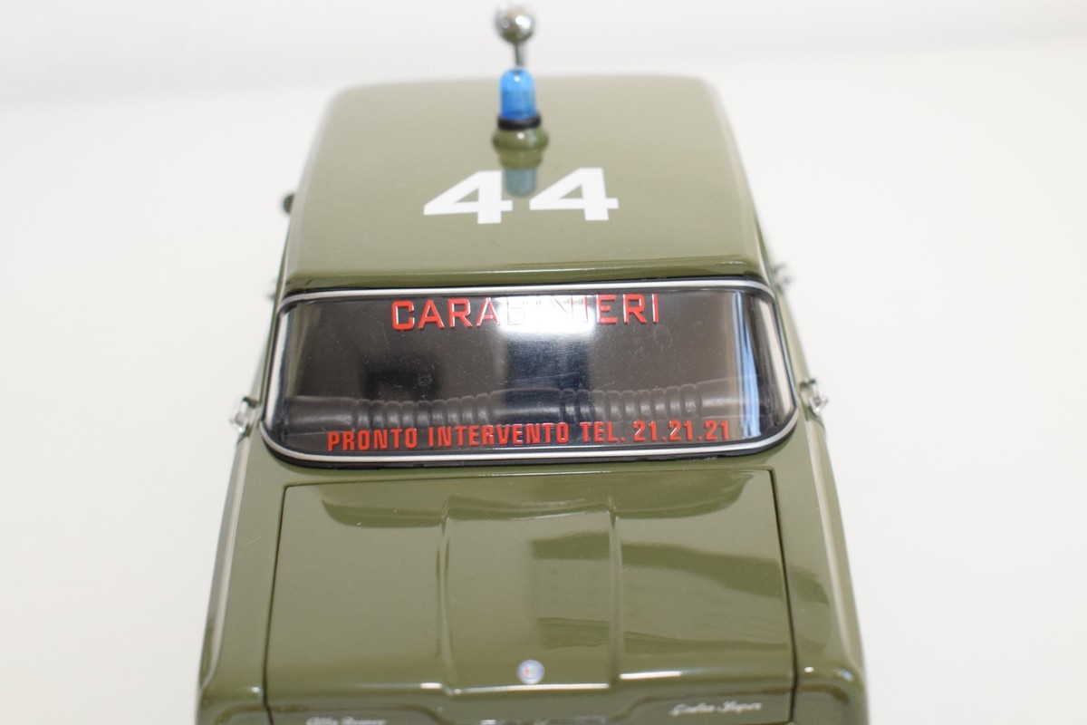 B81 1:18 MINICHAMPS ALFA ROMEO GIULIA SUPER CARABINIERI GREEN