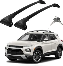 Roof Rack Cross Bars For Chevrolet Chevy Trailblazer 2021-2025, black 