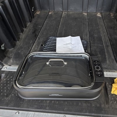 Power Smokeless Grill Indoor Electric Grill 1500W Non-Stick Removable Plate