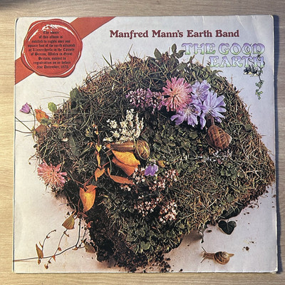 28 780 XOT Manfred Mann s Earth Band The Good Earth Cover NM- Vinyl NM- 1977 Ger