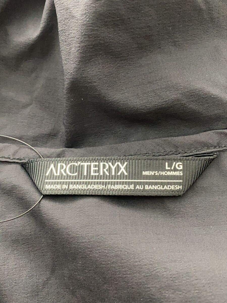 Giacca a vento leggera ARC'TERYX nylon nera taglia L #EG CZA