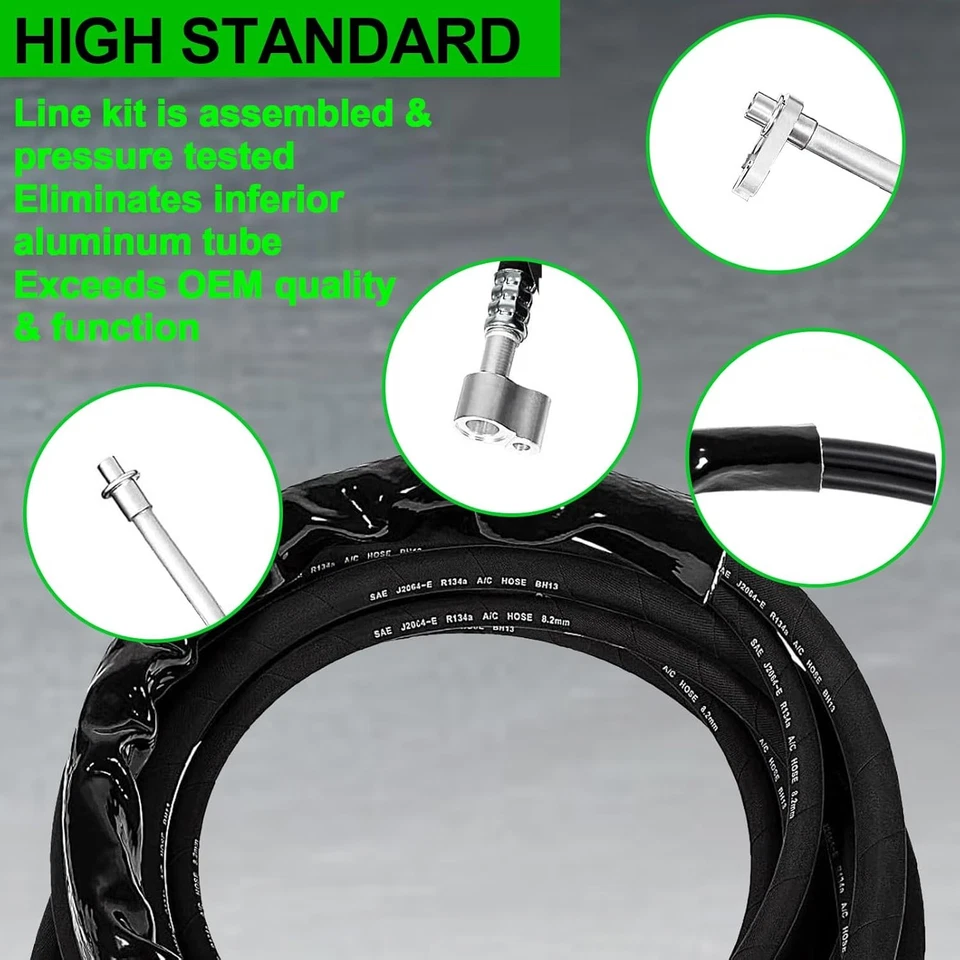 YSH34913 Rear AC Line Set for 2015-2020 Chevrolet Tahoe, Yukon,Cadillac Escalade - Image 2 of 4