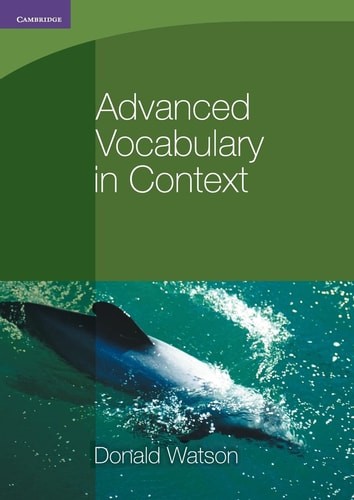 Advanced Vocabulary in Context (Georgian Press), Watson, Donald, Very Good condi