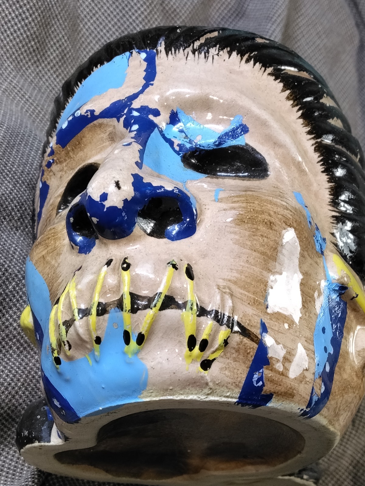 Vintage Mai-Kai Shrunken Head Tiki Mug 1950s-60 Ver. Ft.Lauderdale Fl Rare Tiki