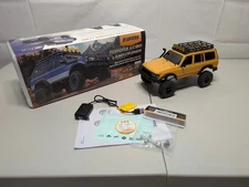 FMS 1:18 FCX18 LC80 Toyota Land Cruiser 80 RTR Yellow Lightly Used
