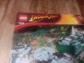Lego 7626 Indiana Jones Jungle Cutter Instruction Manual Only No Bricks
