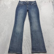 Wrangler Jeans Women 9x34 Blue Boot Cut Stretch Denim Mid Rise Pants