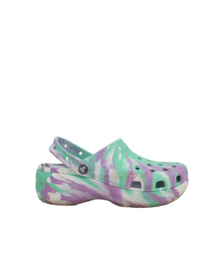 Crocs flache Damenschuhe UK 7 Multi 100 % andere Mary Jane