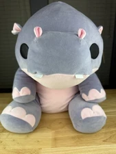 Hug A Lump, Harley the Hippo, Weighted Plush, Stuffed Animal